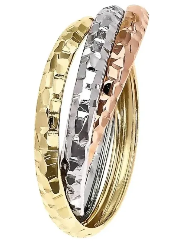 Forme di Lucchetta Trinity Ring 14kt