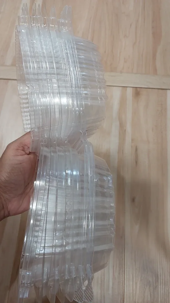 Clear Plastic Clamshell Containers image indicator(2)