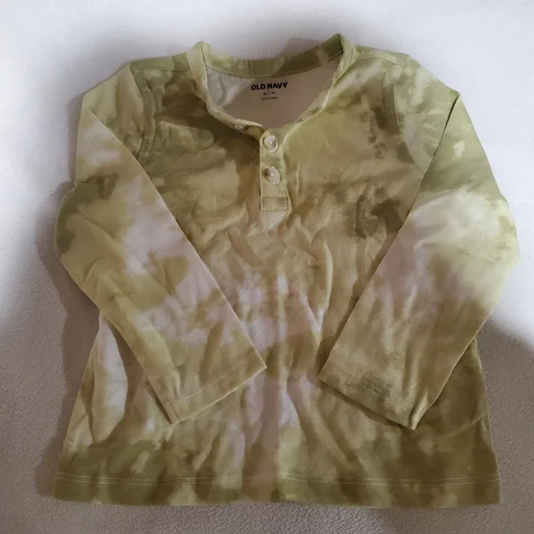 Old Navy 3T Tie-Dye Long Sleeve Shirt