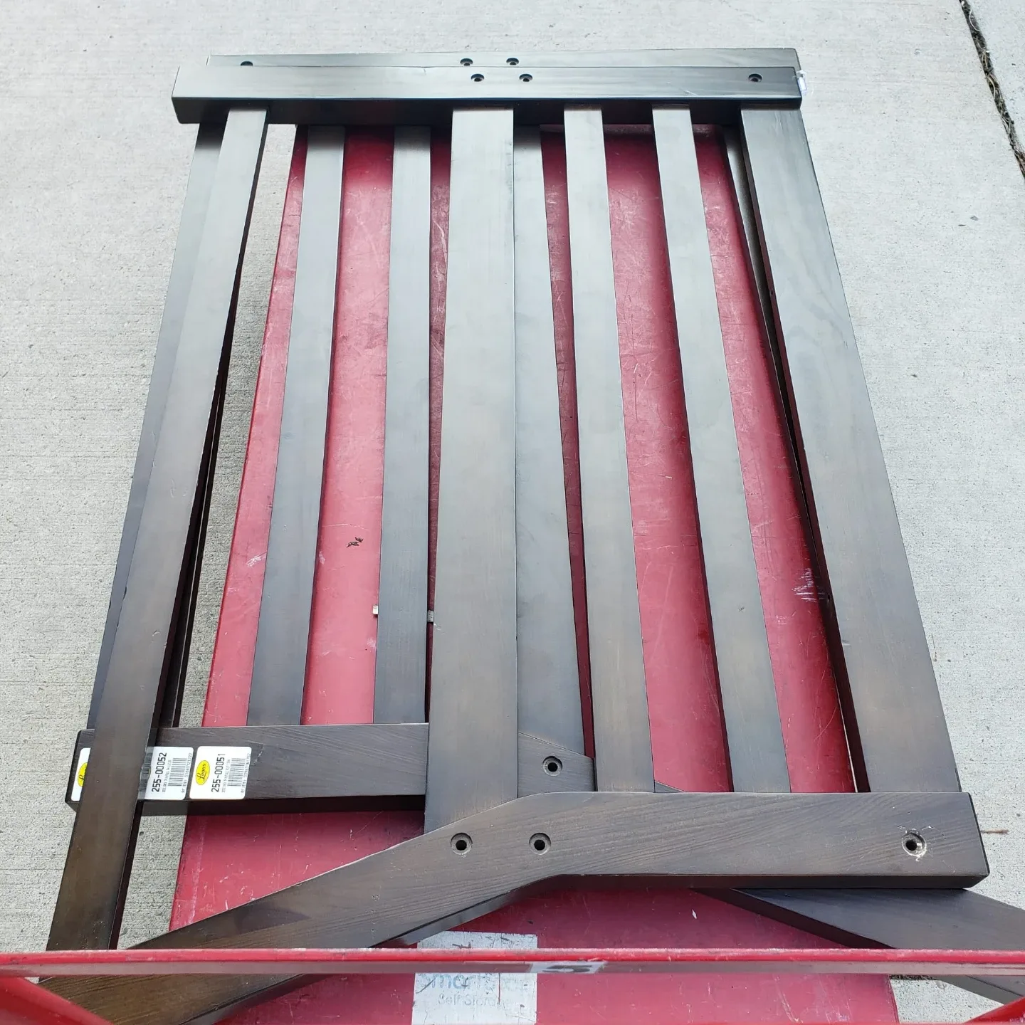 Brown Wooden Bunk Bed Frame image indicator(6)