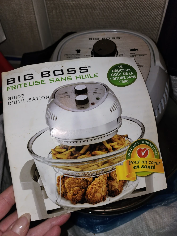 Big Boss Oil-Less Fryer EUC