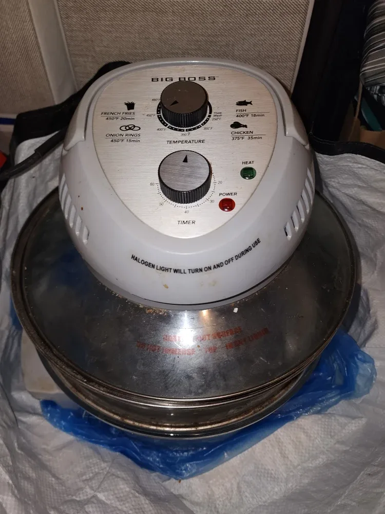 Big Boss Oil-Less Fryer EUC image indicator(2)