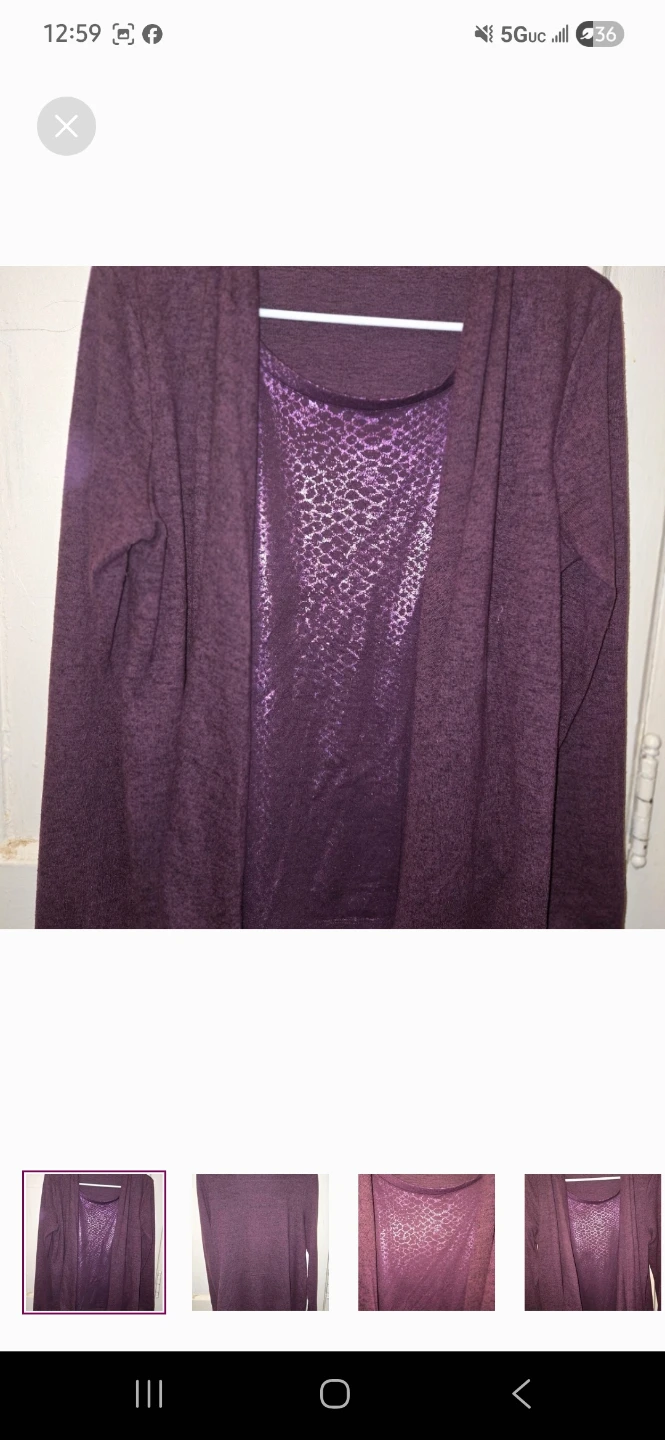 Purple long sleeves pettite large siz women sweaters full set