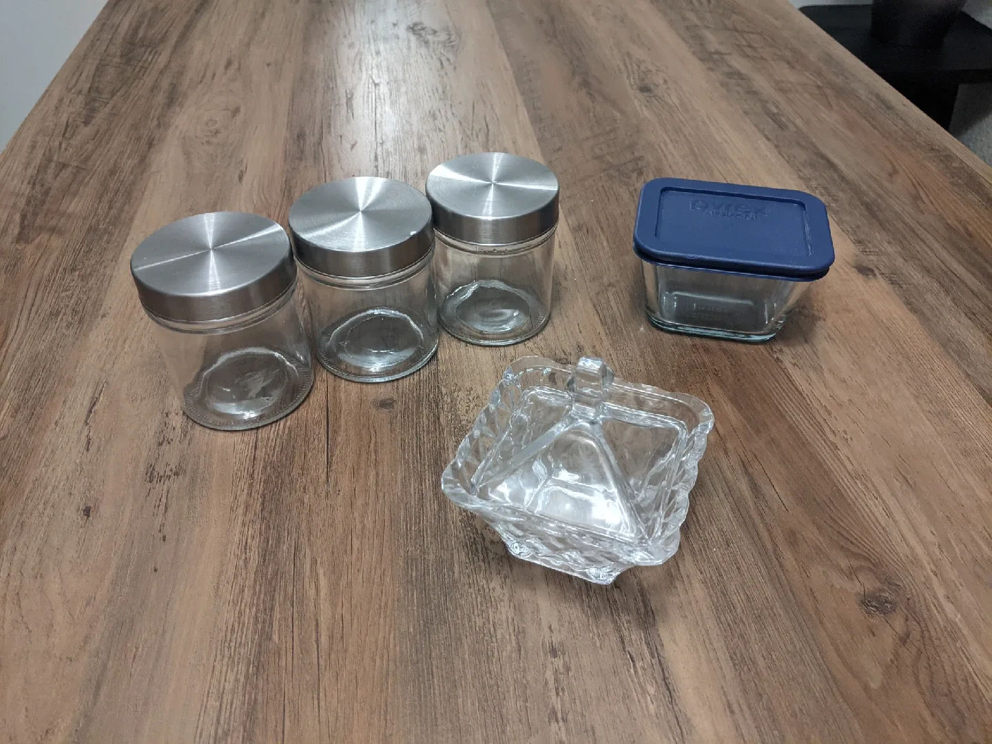 Glass Jars & Container Set image indicator(5)