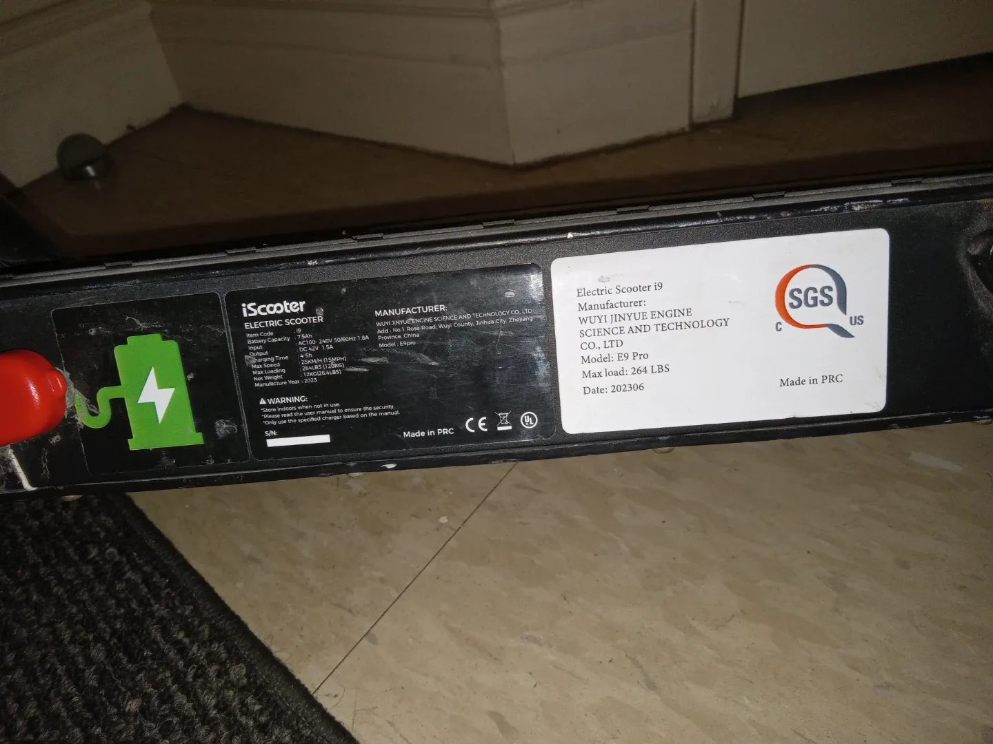 iScooter i9 Electric Scooter image indicator(5)