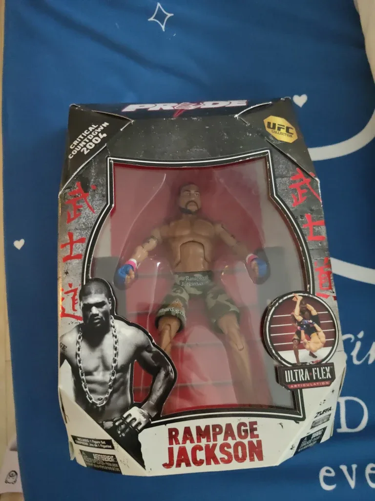 Pride Rampage Jackson UFC Action Figure