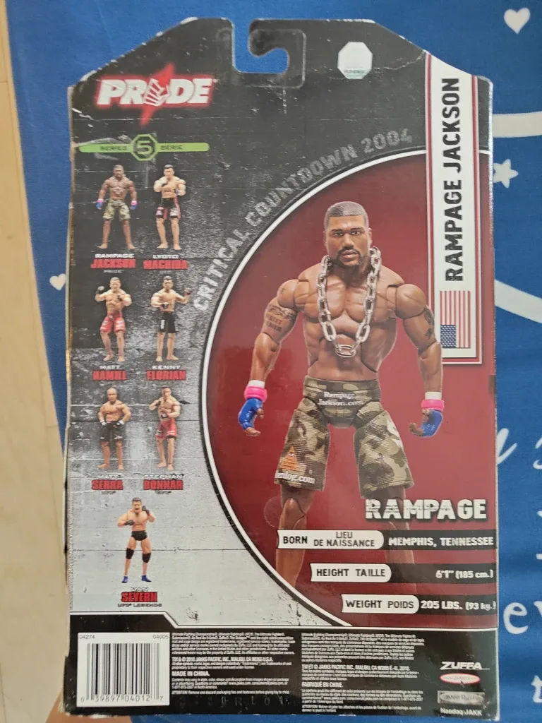 Pride Rampage Jackson UFC Action Figure image indicator(2)