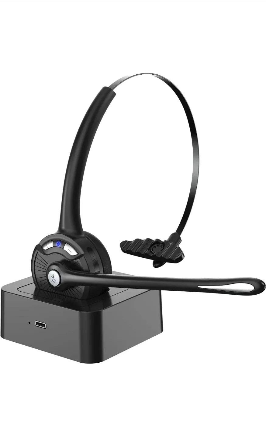 New caymullerBluetooth Headset with Microphone, Noise Canceling thumbnail