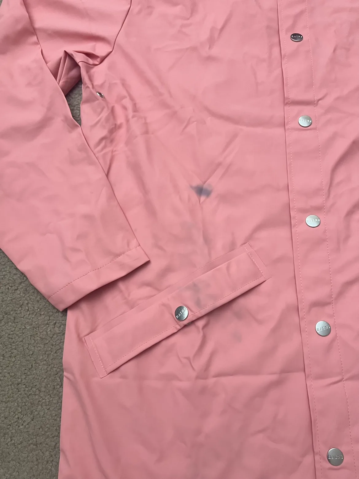 Pink Rains Unisex Long Jacket image indicator(7)