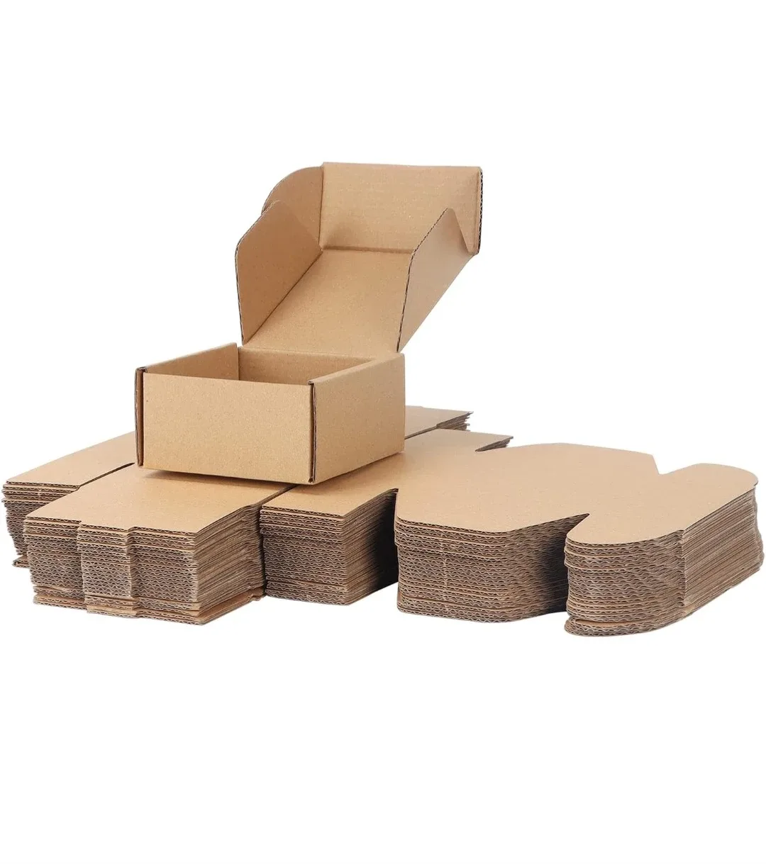 Cardboard Mailing Boxes 4x4x2 inch 25 Pack image indicator(3)