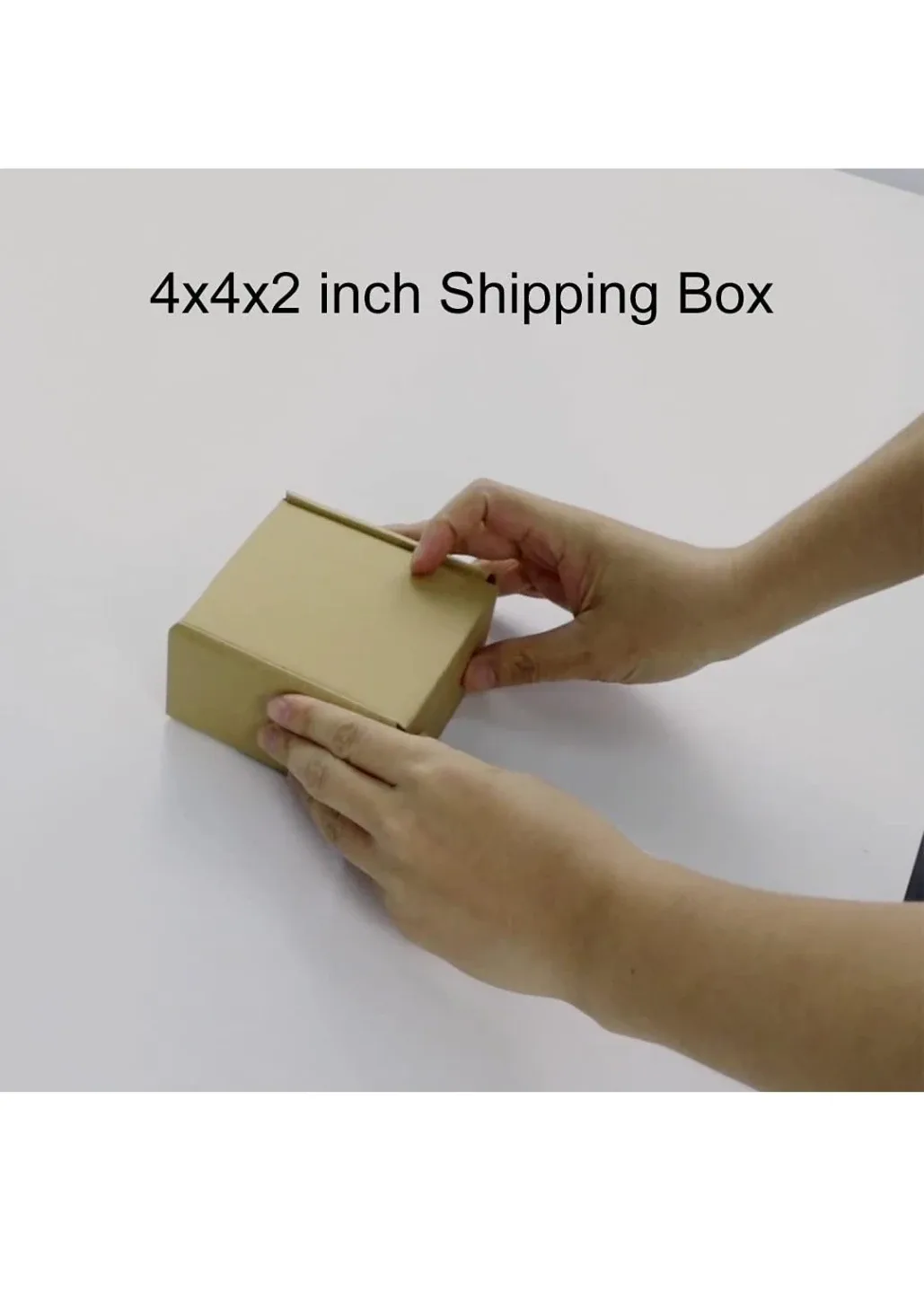Cardboard Mailing Boxes 4x4x2 inch 25 Pack image indicator(7)
