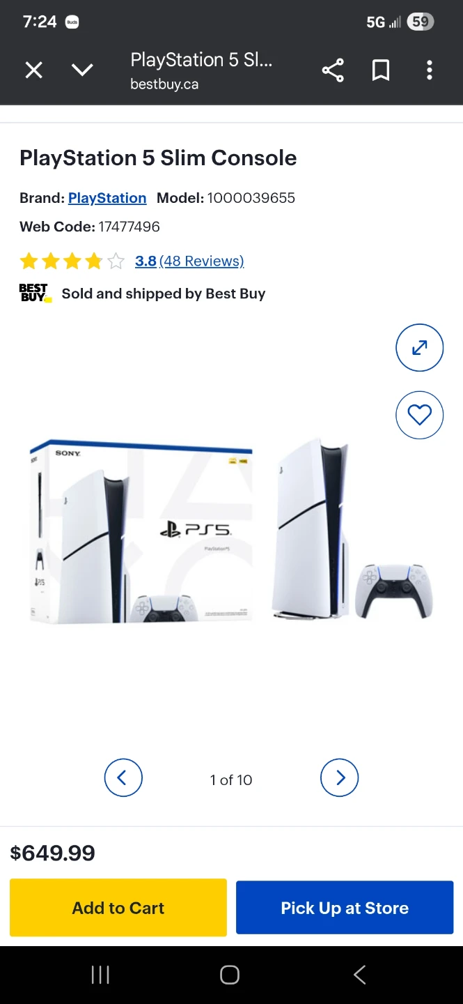 PlayStation 5 Slim Console