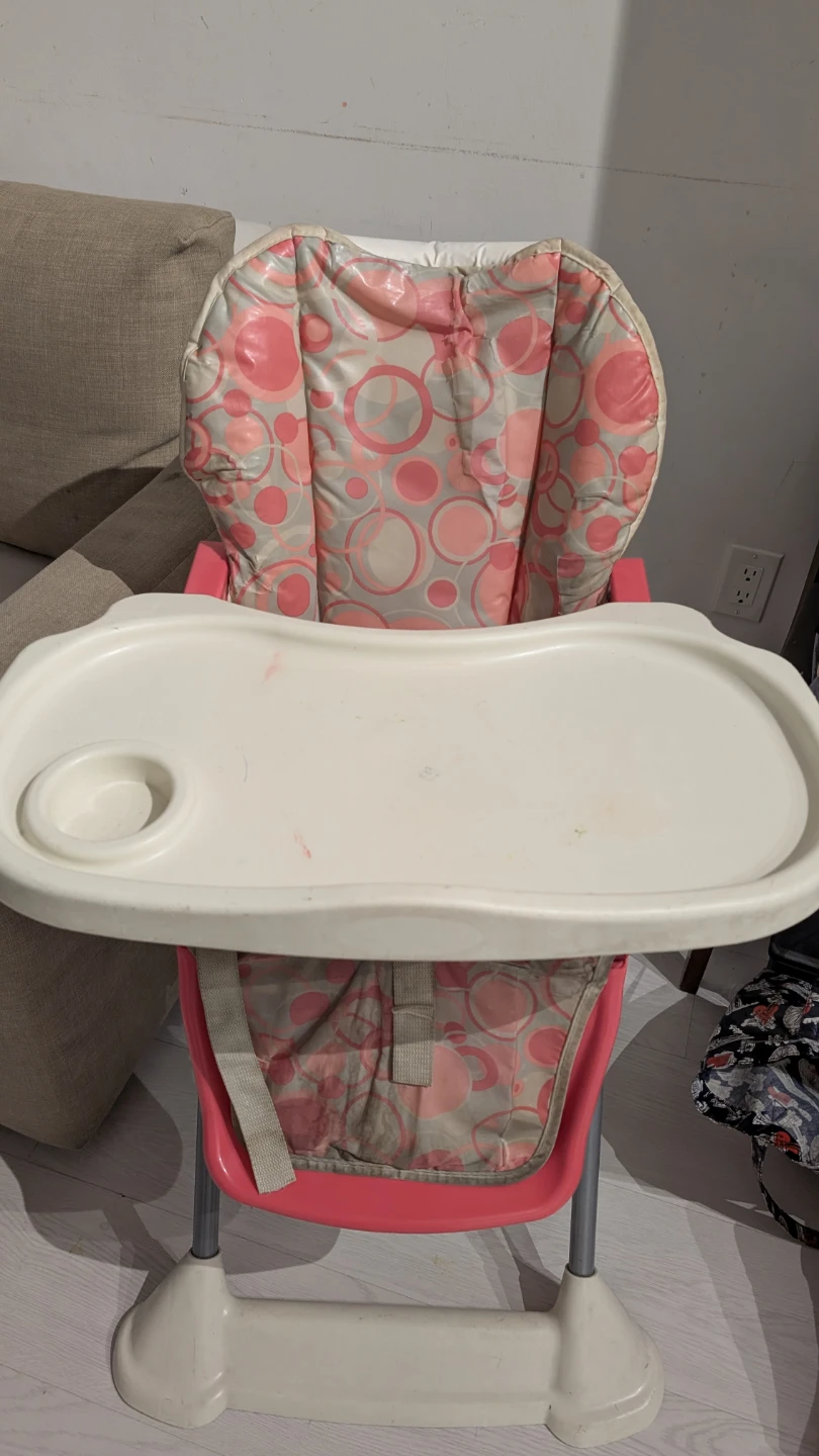Pink High Chair