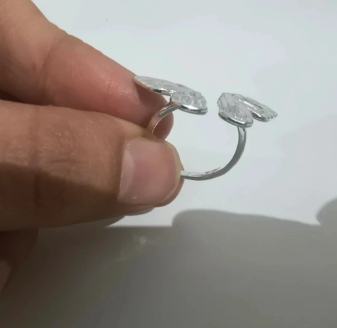 Butterfly Silver Ring - photo 4