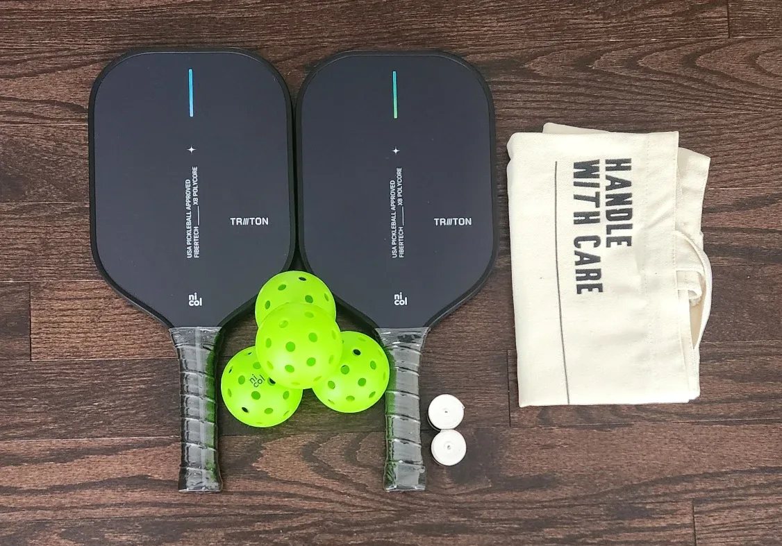 Pickleball Paddle by Nicol 2025 Triton set of 2(NEW) image indicator(9)