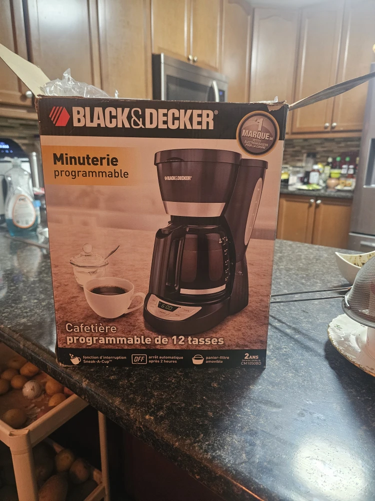 Black & Decker Programmable 12-Cup Coffee Maker