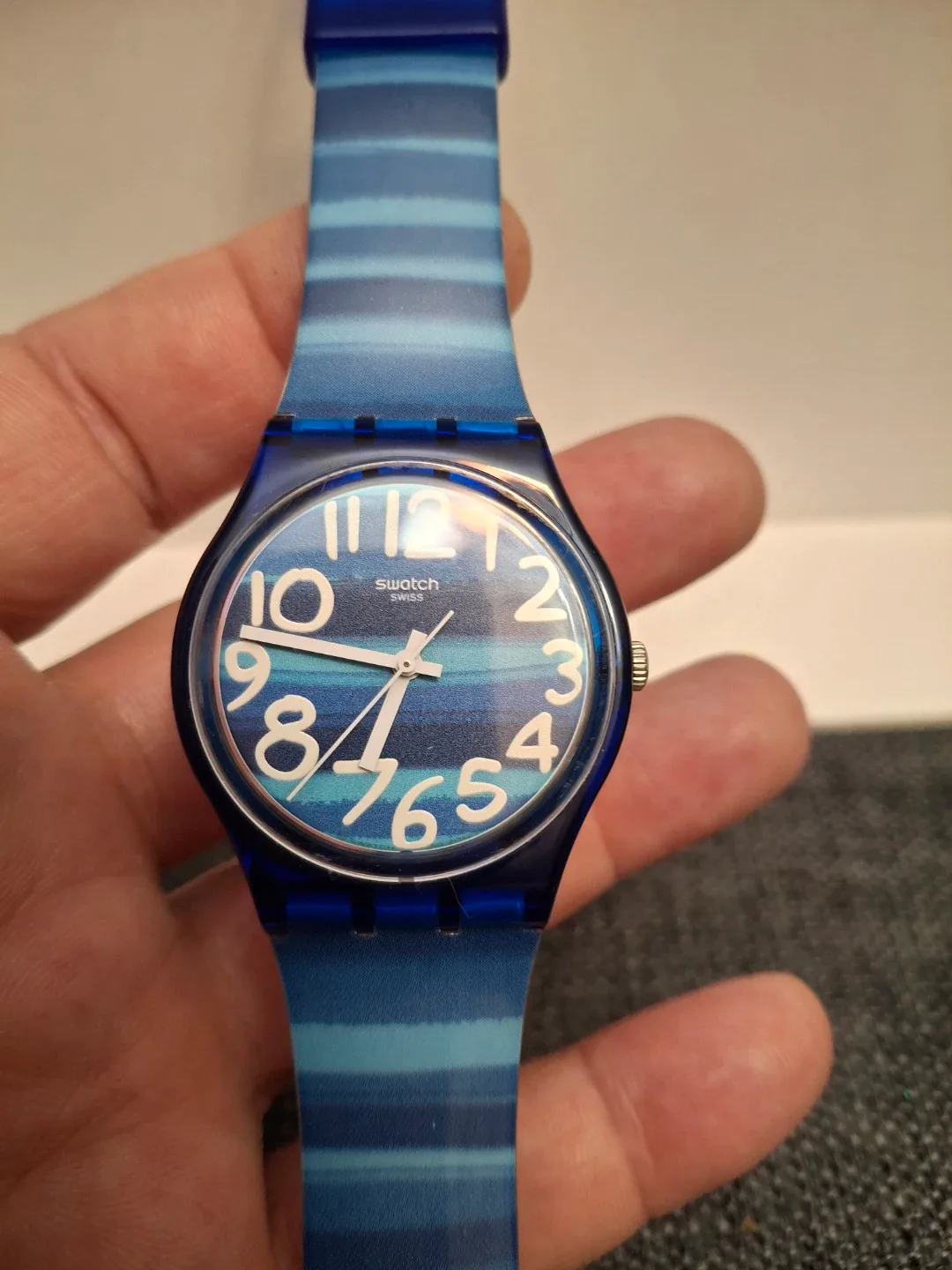 Swatch Watch - Blue Stripes image indicator(4)