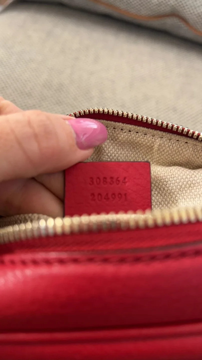 Gucci Soho Disco Bag - Red Leather image indicator(8)