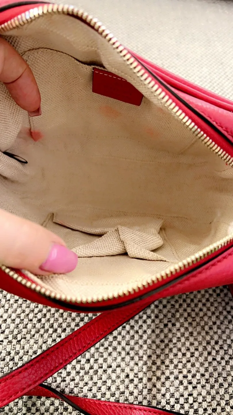 Gucci Soho Disco Bag - Red Leather image indicator(9)