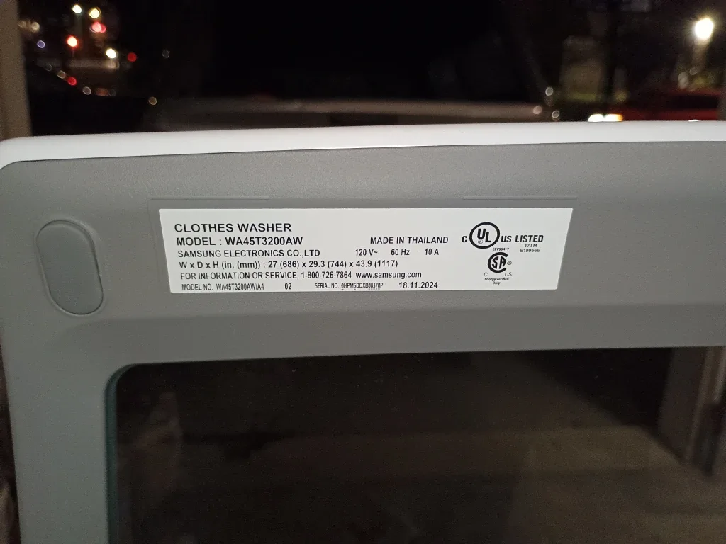 Samsung Top Load Washer - Self Clean SmartCare image indicator(7)