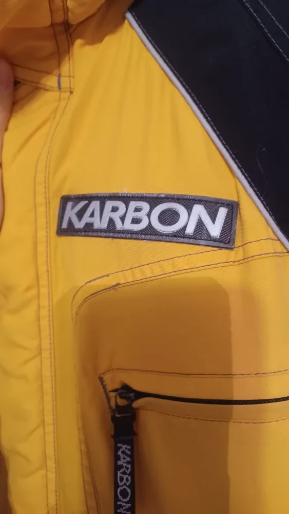 Vintage Karbon Yellow & Black Jacket - Size M image indicator(6)