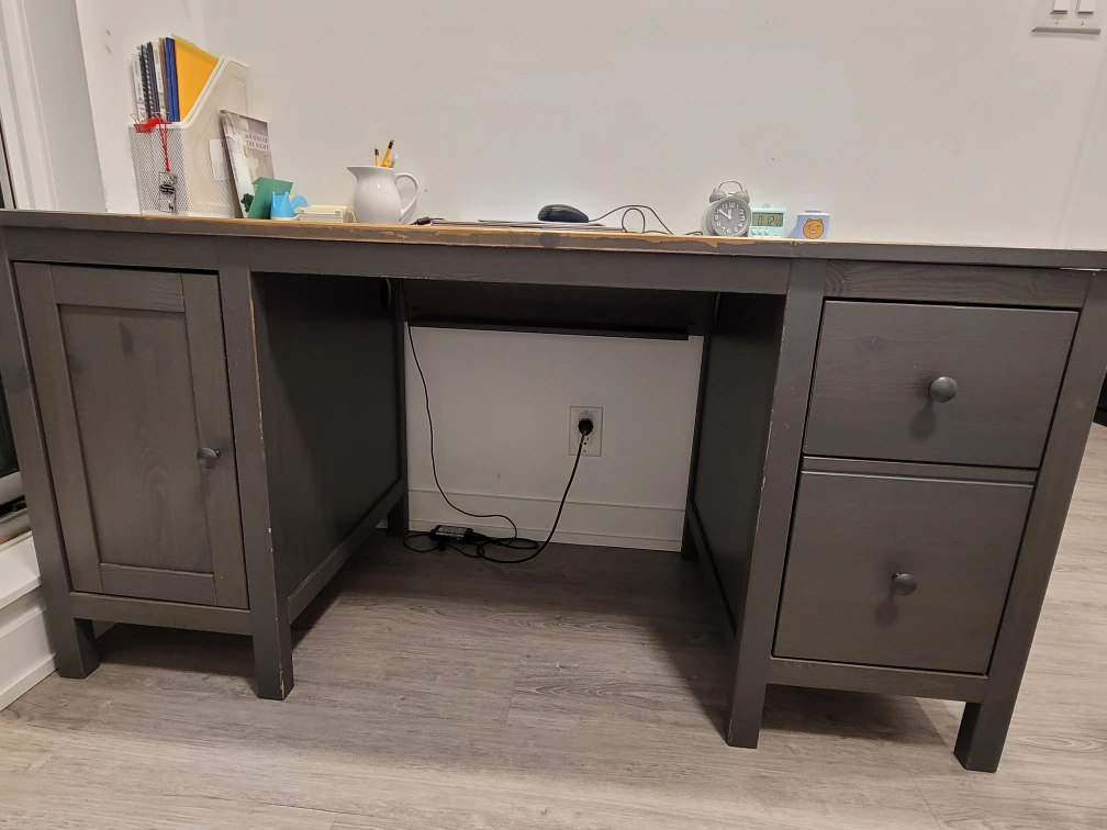 (FREE) IKEA Hemnes Desk - Grey - photo 3