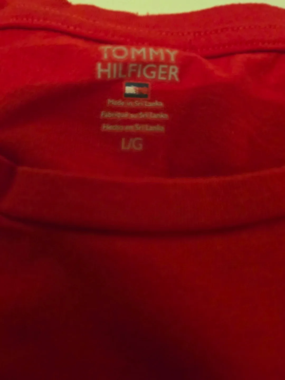 Tommy Hilfiger Red T-Shirt - Large image indicator(2)