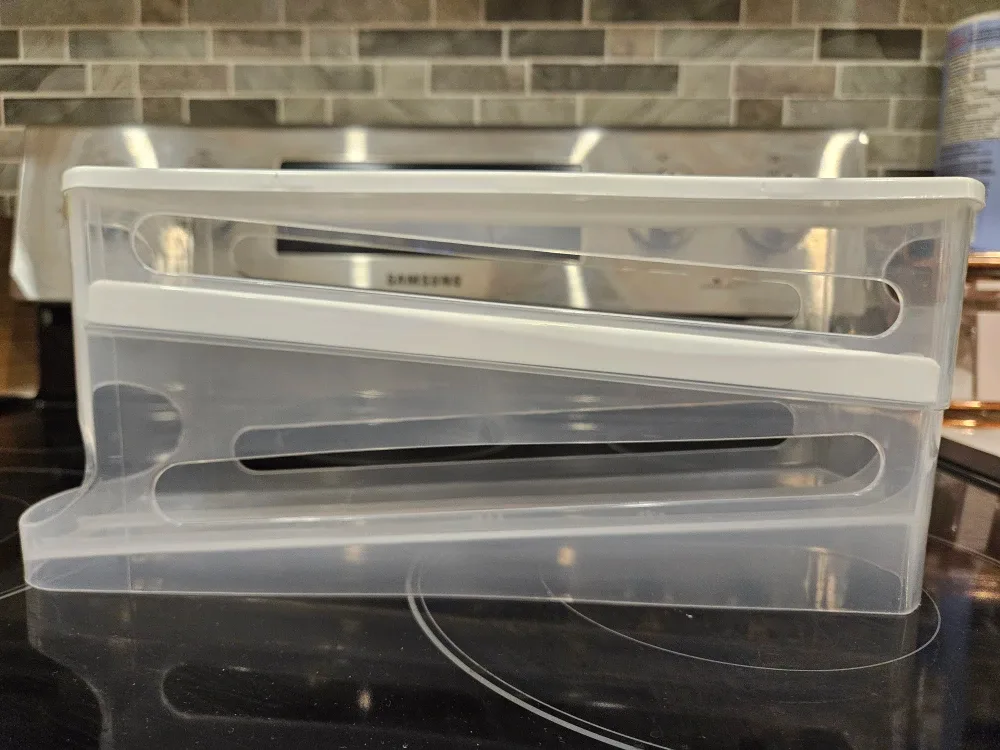 Egg Plastic Storage Bin with Lid