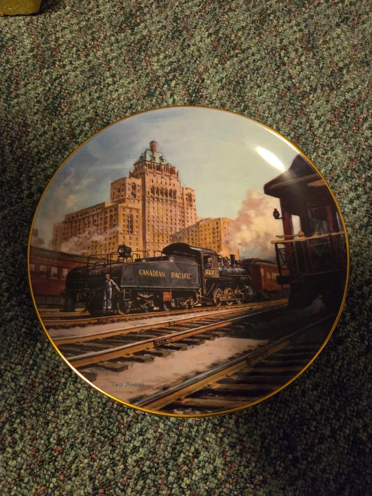Ted Xaras Train Collector Plates image indicator(2)