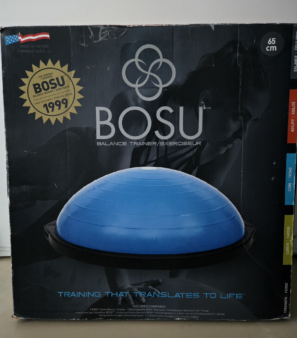 BOSU Balance Trainer/Exerciseur 65cm