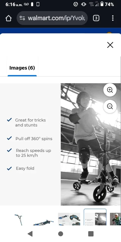 Flicker Carver C3 Wiggle Scooter image indicator(5)