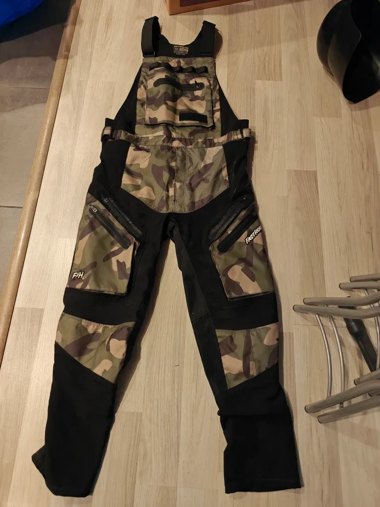 FastHouse Camo/Black MX Riding Pants