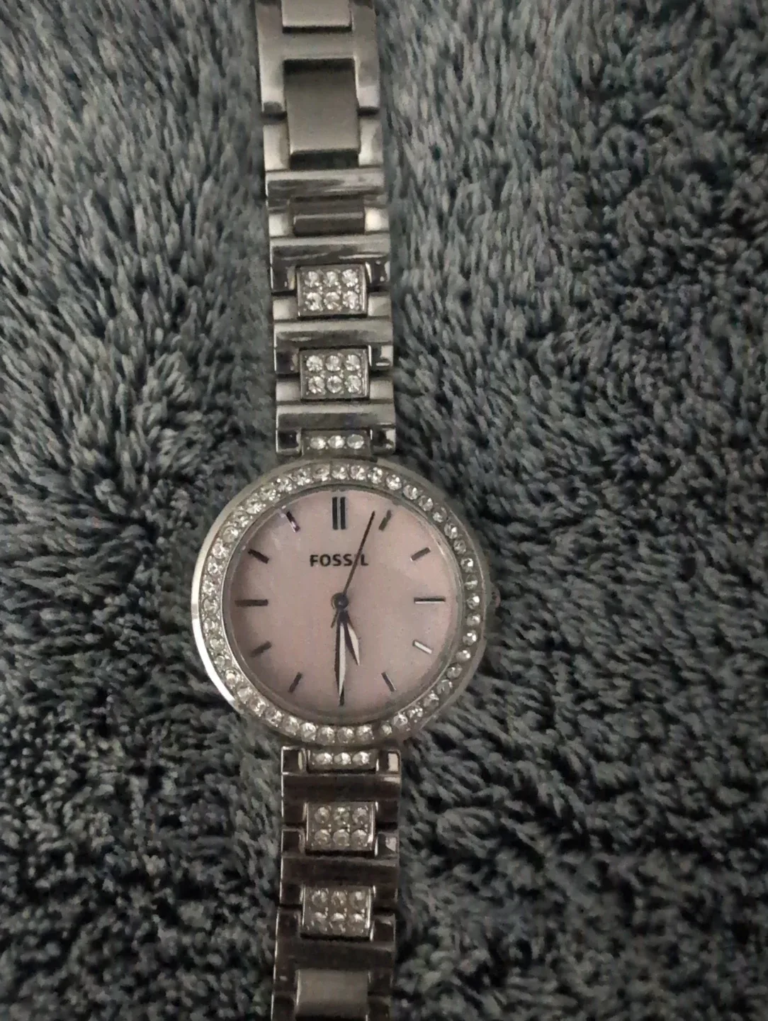 Fossil Women's Silver-Tone Watch