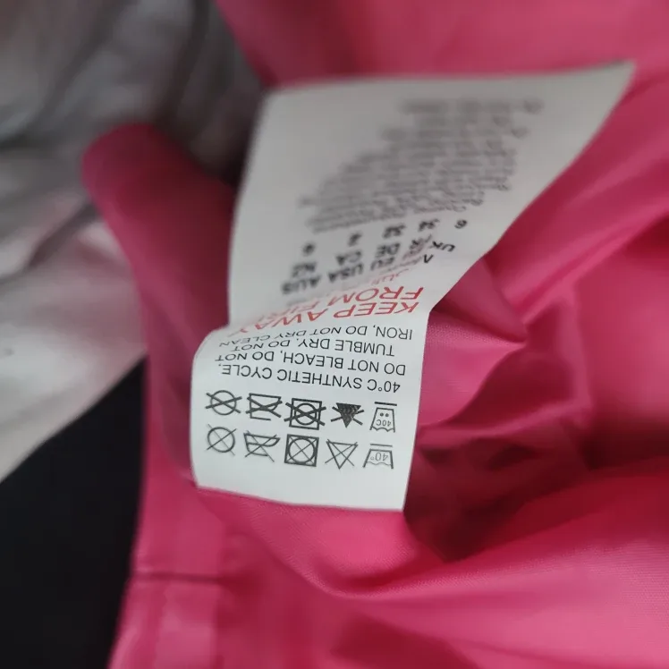 PrettyLittleThing Pink Faux Leather Biker Jacket - Size 6 image indicator(6)