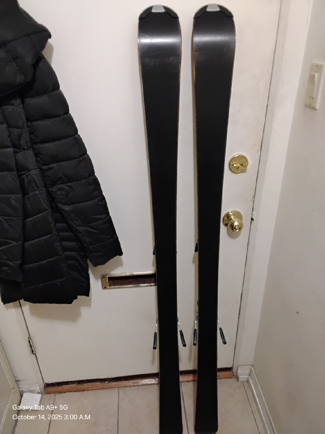Head 100SL bindgings mounted on 160 cm Safine Women's Skis - photo 3