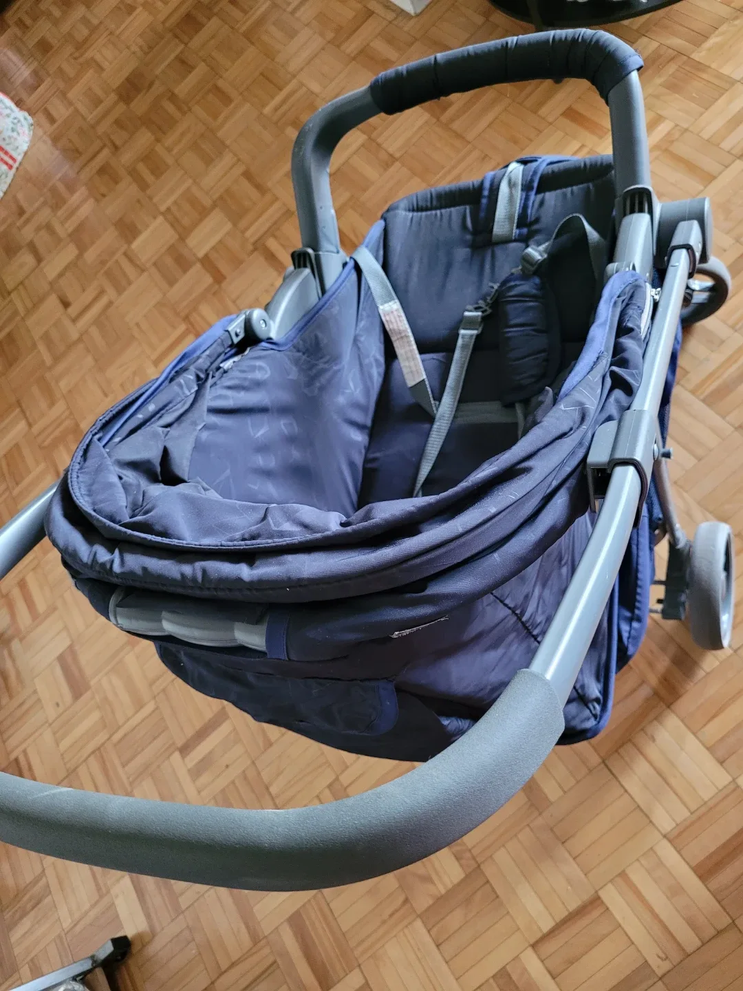 Navy Blue Stroller image indicator(2)