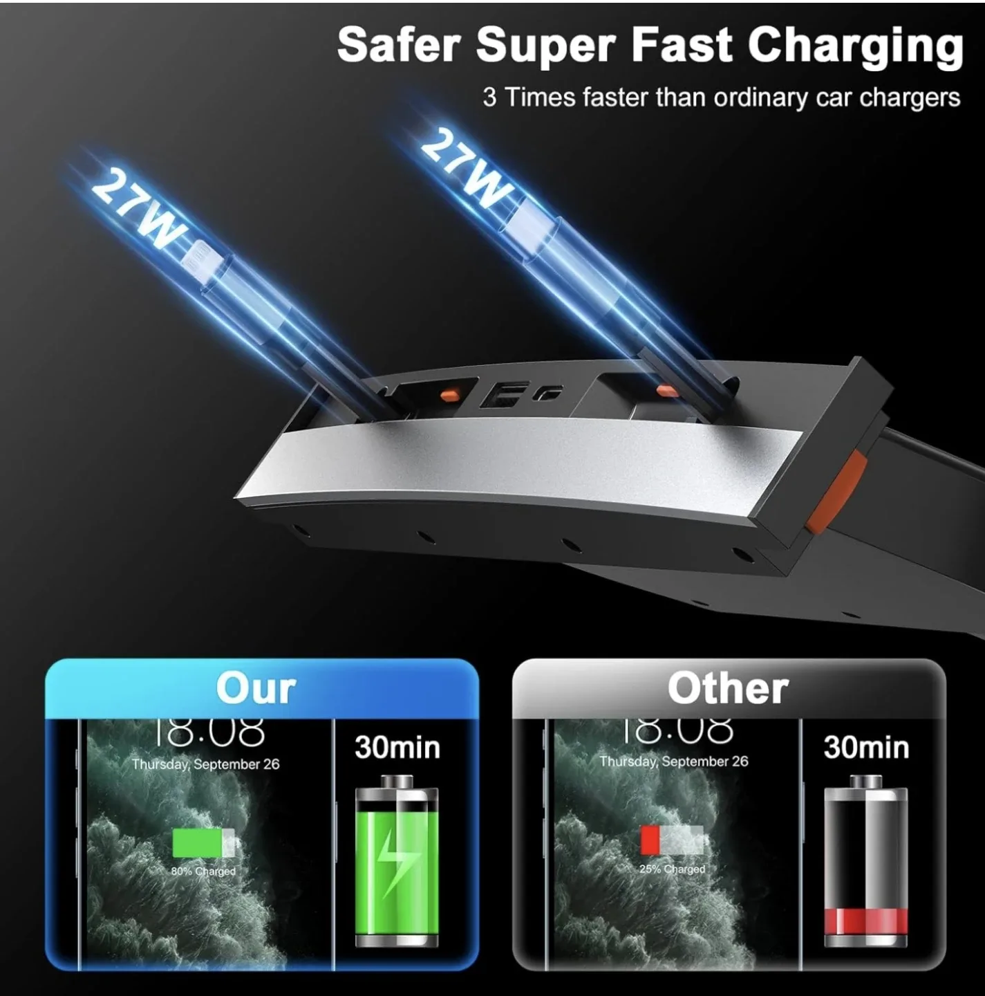Leikaendi USB Hub for Tesla Model 3/Y image indicator(5)