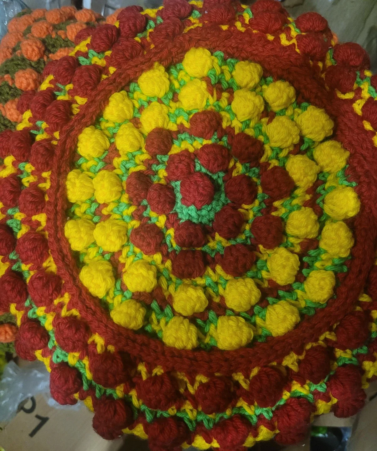 Handmade Crochet pillows image indicator(2)