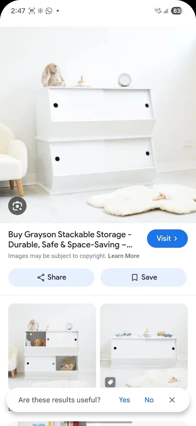 Stackable Storage Unit toy storage NEW image indicator(2)