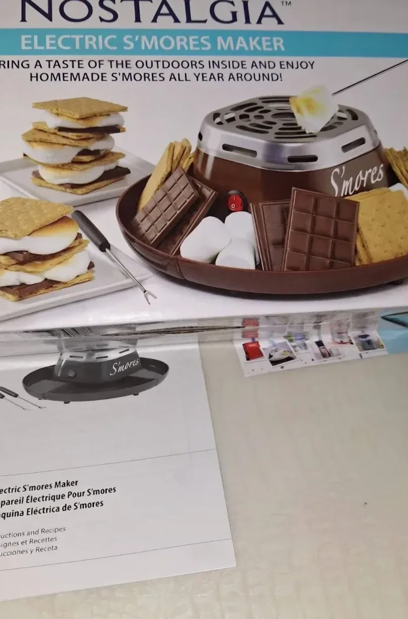 Nostalgia Electric S'mores Maker - Indoor Fun!