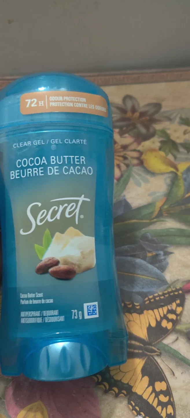 Secret Cocoa Butter Clear Gel Deodorant x 3 image indicator(4)