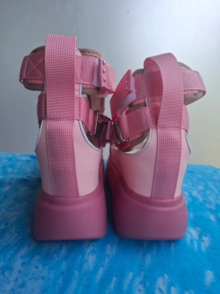 Sandales Demonia roses image indicator(3)