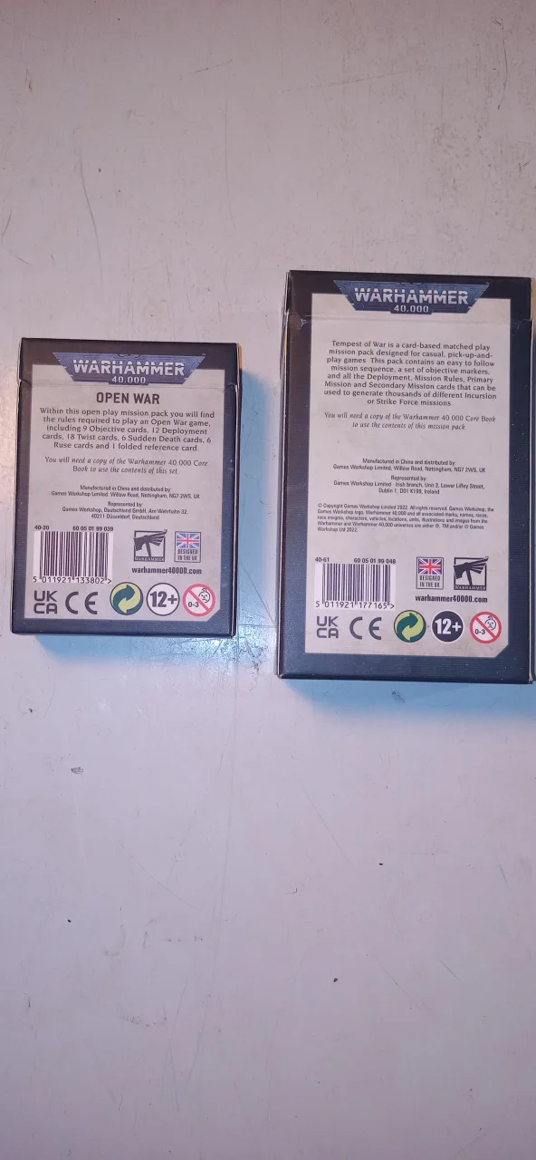 Warhammer 40,000 Mission Packs: Open War & Tempest of War image indicator(2)