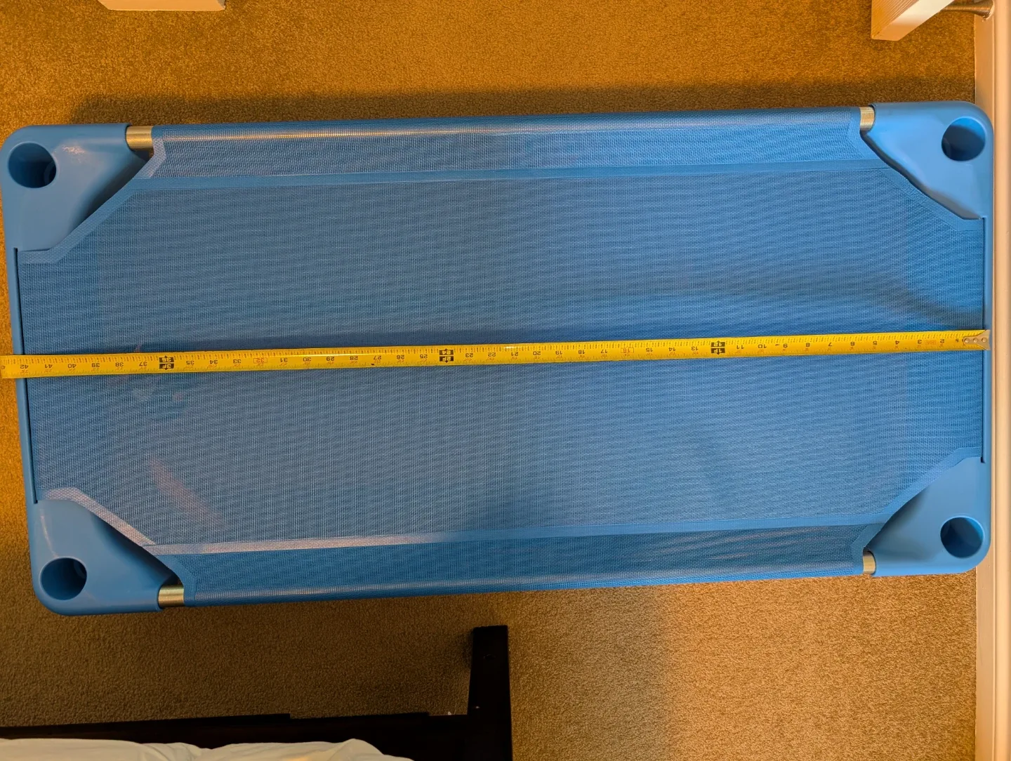 Blue Toddler Cot - 48x22 Inches image indicator(4)
