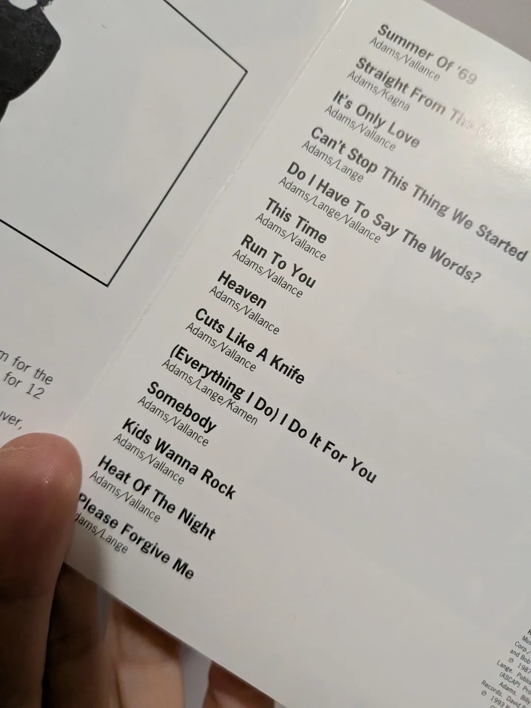 Bryan Adams - So Far So Good CD image indicator(6)