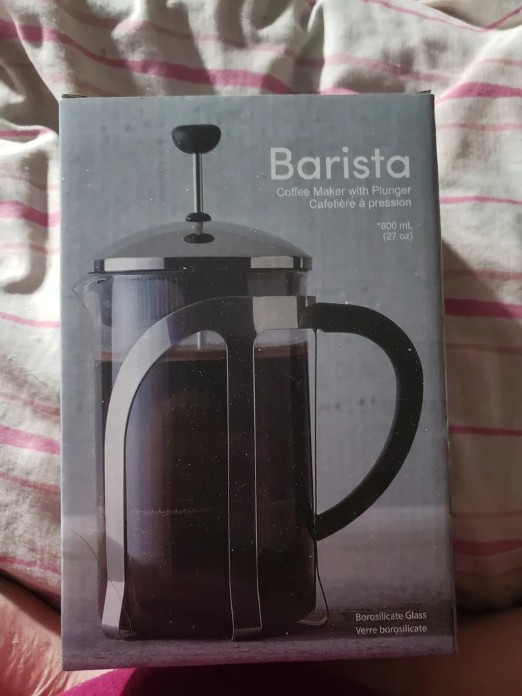 Barista Coffee Maker with Plunger - 800 mL