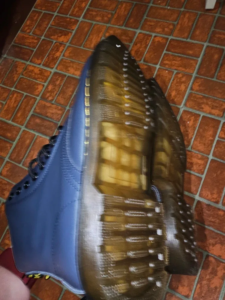 Dr. Martens Blue Leather Boots image indicator(3)