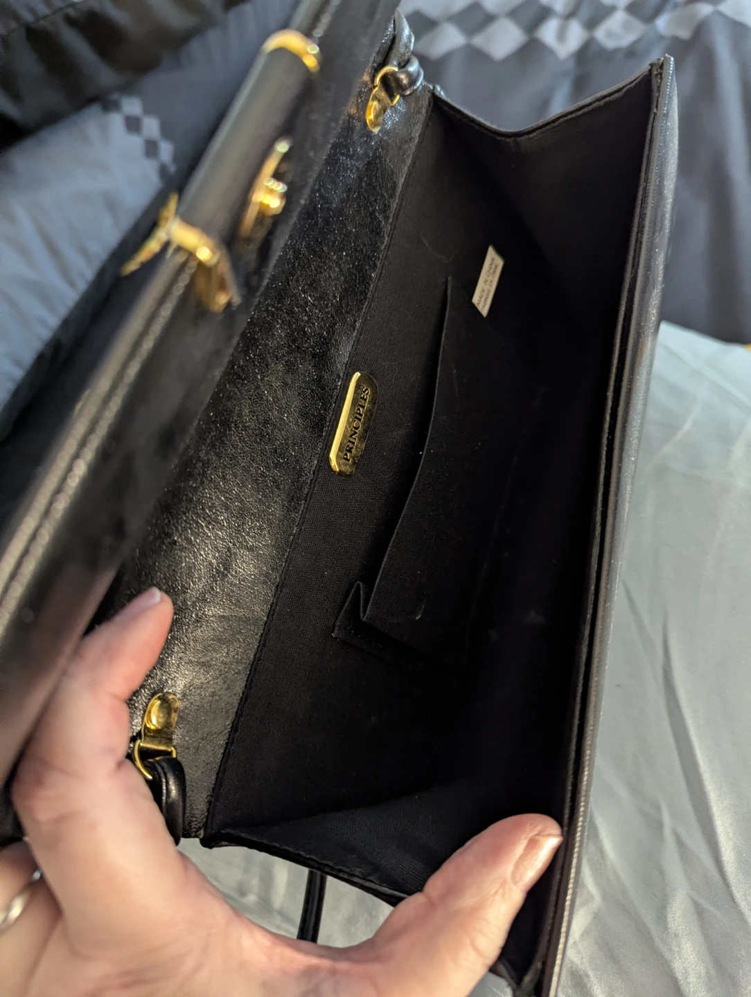 Principles Black Clutch Purse - photo 2