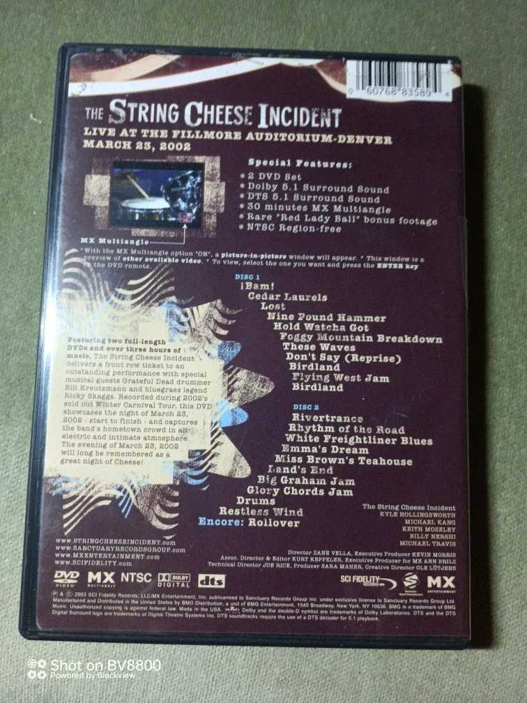 The String Cheese Incident - Live at Fillmore DVD image indicator(2)