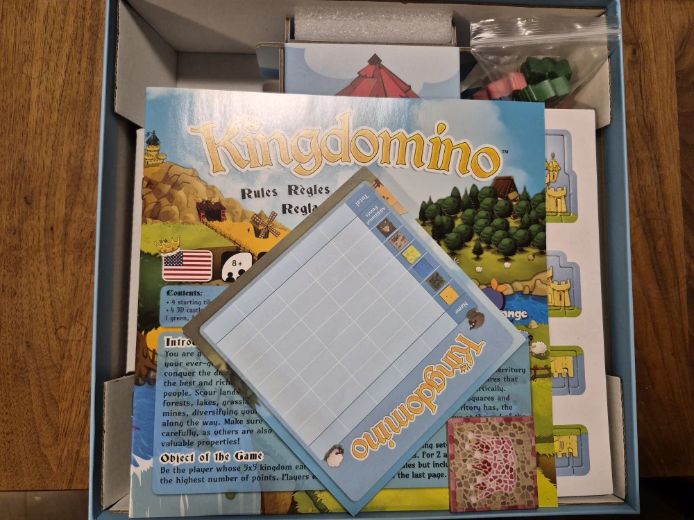 Kingdomino Board Game - photo 2